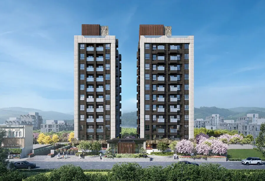 建案開箱-【豐湛7號苑】  住進 1,332 坪的森林莊園，仰望 11 層樓的純淨風景