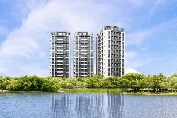 昆旺 青茵悦建案主視覺