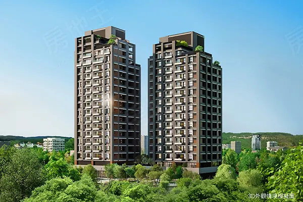 璞園畾畾青建案主視覺