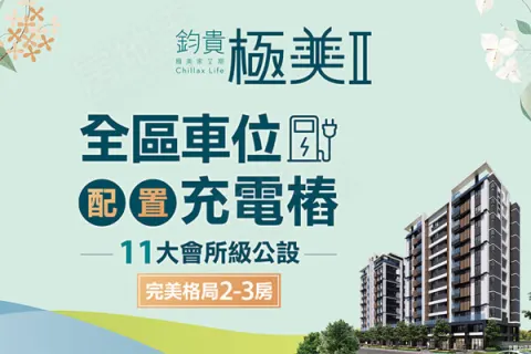 鈞貴極美II建案主視覺