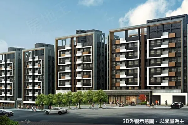 格律美-華廈區建案主視覺