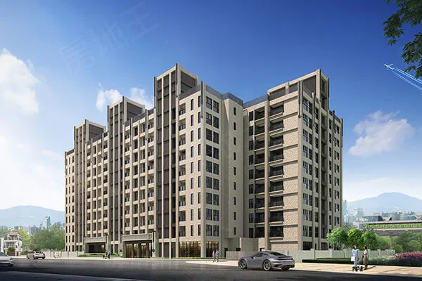 鵬躍瀞建案主視覺