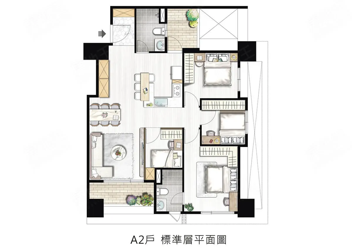 青和登豐格局圖 2