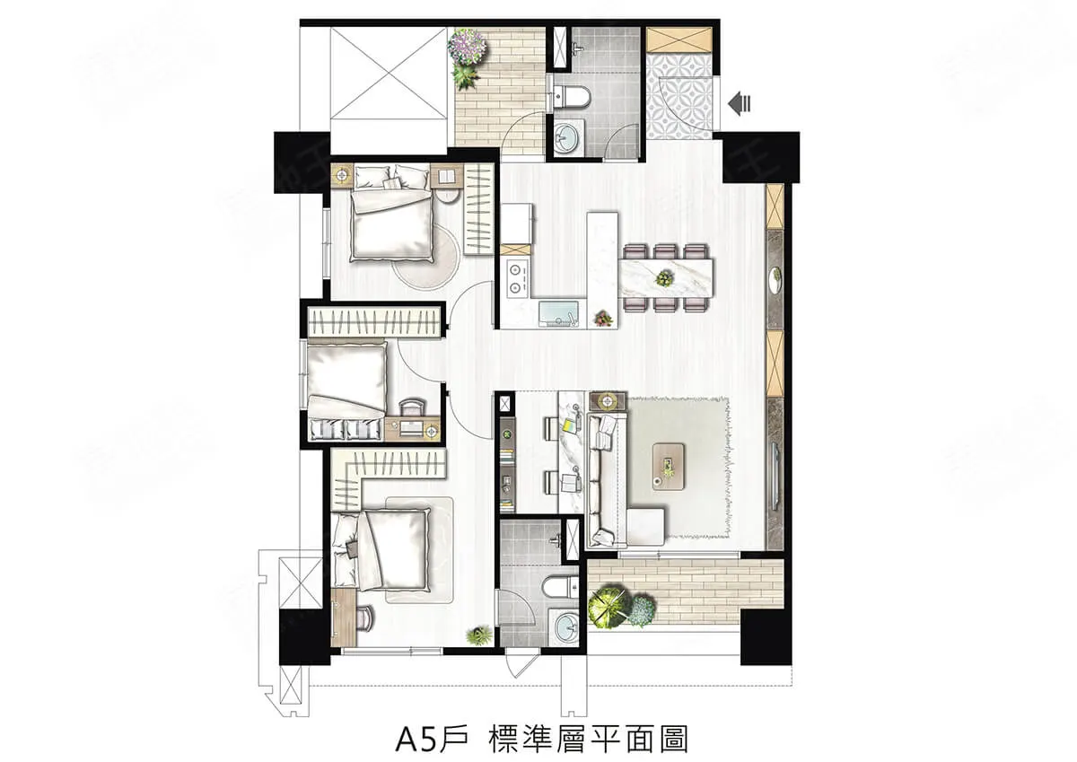 青和登豐格局圖 4